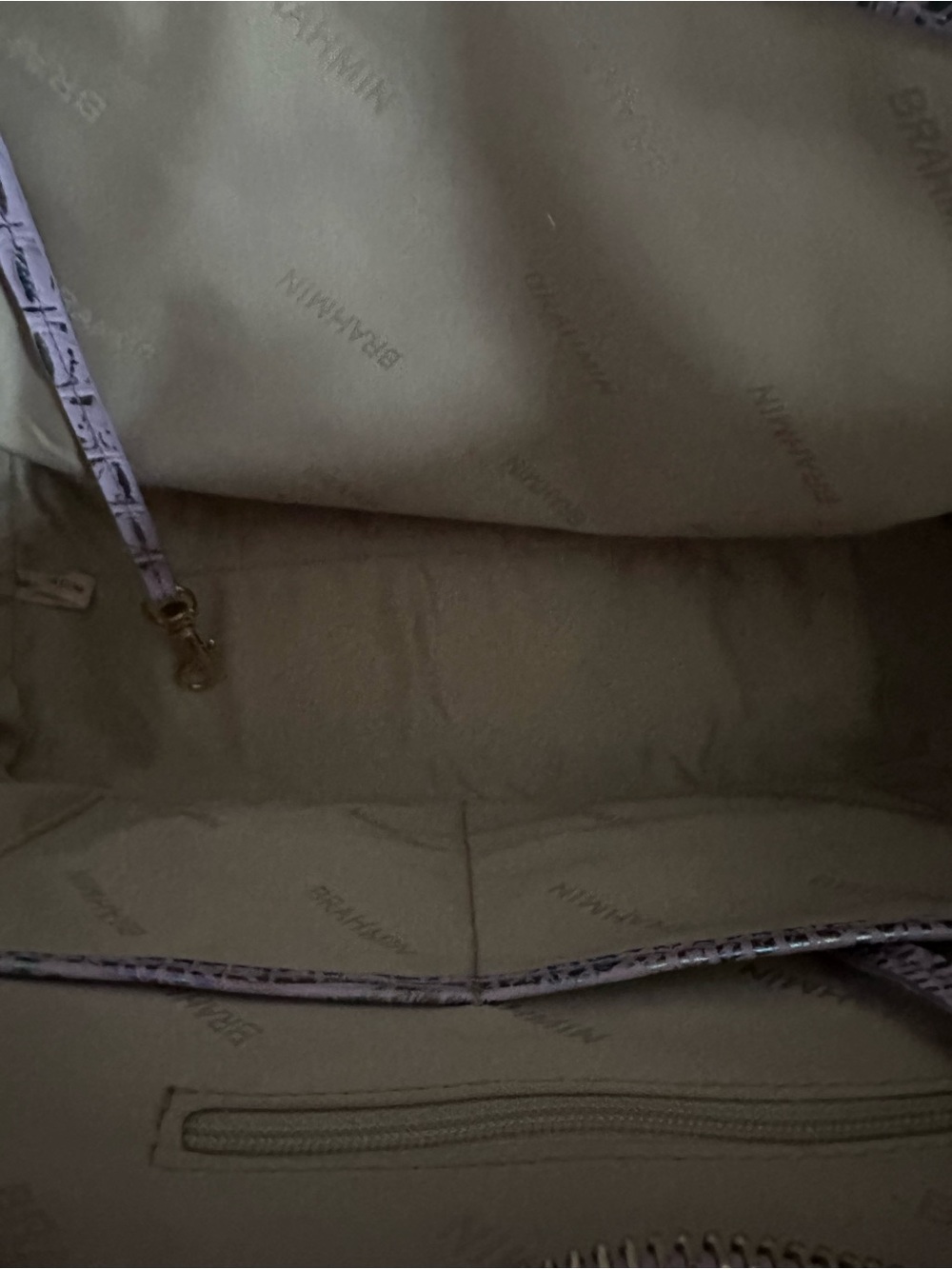 π EUC Brahmin Ashlee Tote in Violet Wonderland π - Picture 5 of 6